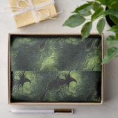 Wicked Witch Silhouette Pattern Tissuepapier (Geschenk)