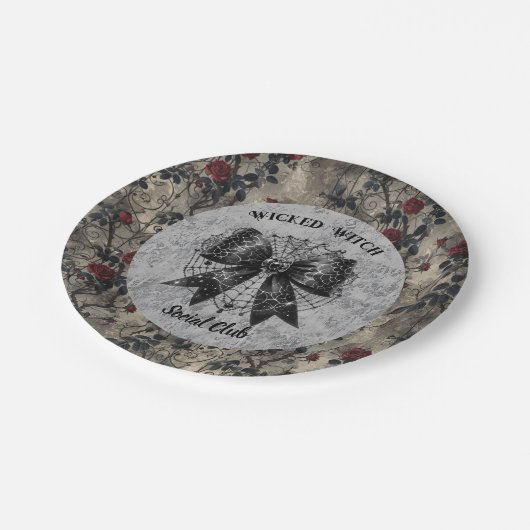 Wicked Witch Social Club Coquette Papieren Bordje (Gekanteld)