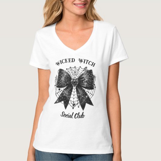 Wicked Witch Social Club Coquette T-shirt (Voorkant)