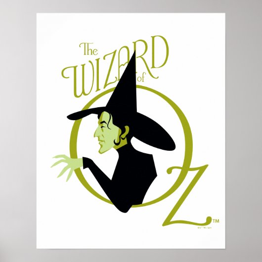 Wicked Witch™ The Wizard Of Oz™ Logo Poster (Voorkant)