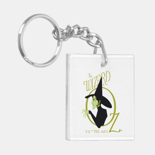Wicked Witch™ The Wizard Of Oz™ Logo Sleutelhanger (Voorkant Links)