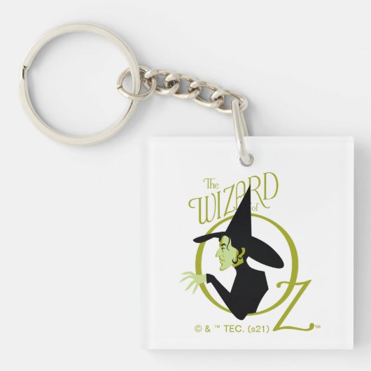 Wicked Witch™ The Wizard Of Oz™ Logo Sleutelhanger (Voorkant)