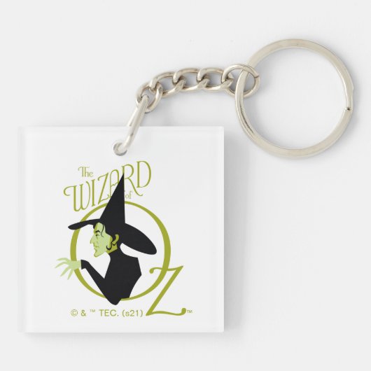 Wicked Witch™ The Wizard Of Oz™ Logo Sleutelhanger (Achterkant)