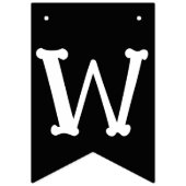 Wicked Witches Hemelse Kat Halloween Vlaggetjes (Tweede vlag)