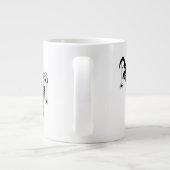 Wicked Without Coffee – Funny Witchy Coffee Lover  Grote Koffiekop (Achterkant)