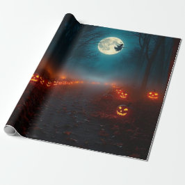 Wickedly Beautiful Halloween Gift Wrap 🌕 Cadeaupapier
