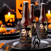 Wickedly Brewed with Sorcerer's Secrets Halloween Bier Etiket