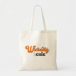 Wickedly schattig - patroon voor magische Hallowee Tote Bag