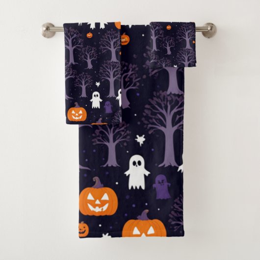 Wickedly Wonderful: Halloween handdoek set (Insitu)