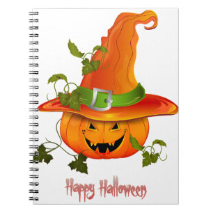 Wickedly Wonderful: Halloween spiraal fotodagboek Notitieboek