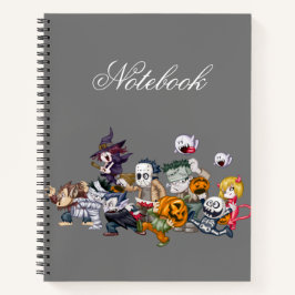 Wickedly Wonderful: Halloween thema spiraal Notitieboek