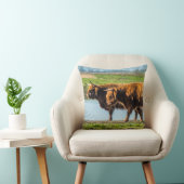 Wicken Fen cattle Kussen (Stoel)
