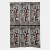 Wickenburg Horses Kitchen Towel Theedoek (Verticaal)