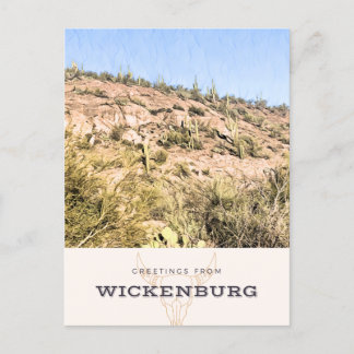 Wickenburg schilderde foto Briefkaart