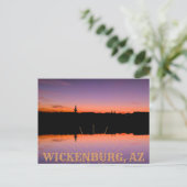 Wickenburg Sunset Briefkaart (Staand voorkant)