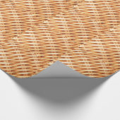 Wicker achtergrond cadeaupapier (Hoek)