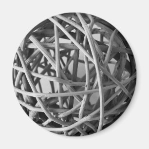 Wicker Ball Magneet