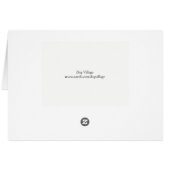 Wicker Basket of Schnauzer Dog Puppies Birthday (Achterkant Horizontaal)