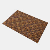 Wicker Basket Patroon Deurmat (Schuin)