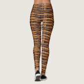 Wicker Basket Patroon Leggings (Achterkant)