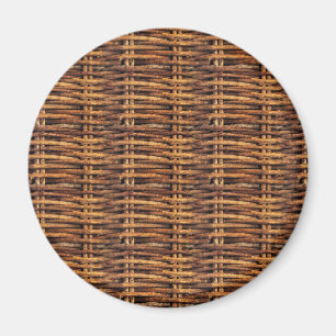 Wicker Basket Patroon Magneet