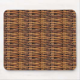 Wicker Basket Patroon Muismat