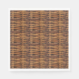 Wicker Basket Patroon Servet