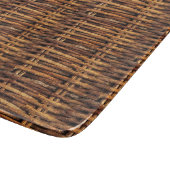 Wicker Basket Patroon Snijplank (Hoek)