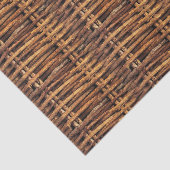 Wicker Basket Patroon Tissuepapier (Detail)