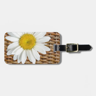 Wicker Daisy Bagagelabel