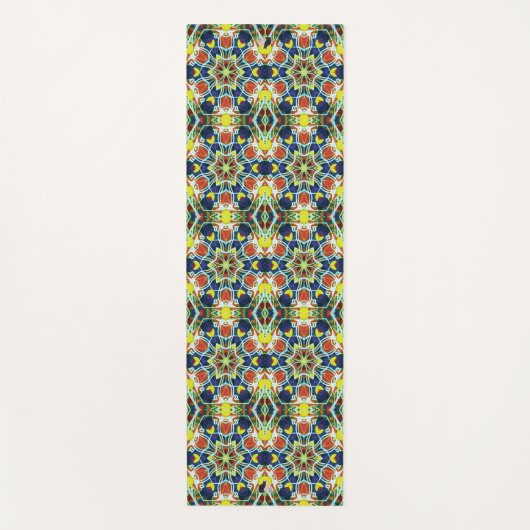 Wicker Kaleids Yoga Mat (Voorkant)