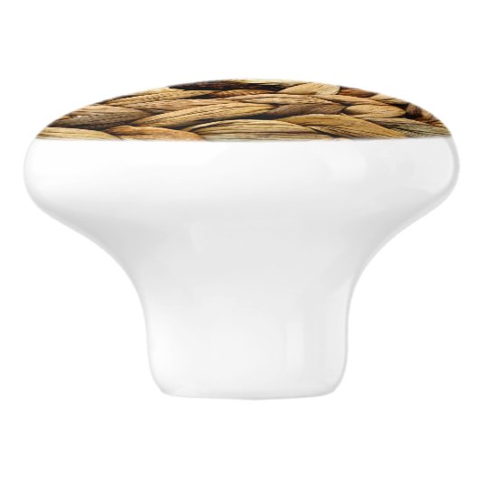 Wicker Keramische Knop (Zijkant)