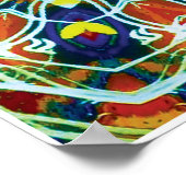 Wicker Kinetic Collage Kaleidoscope Poster (Hoek)