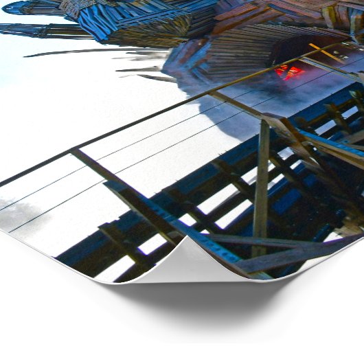 Wicker Man Statue | Resort Alton Towers Poster (Hoek)