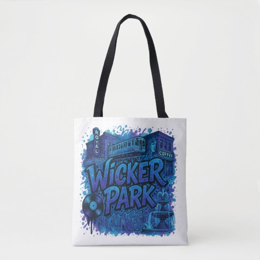Wicker Park Tote Bag (Voorkant)