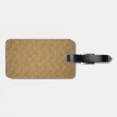 WICKER PATTERN BAGAGELABEL (Achterkant horizontaal)