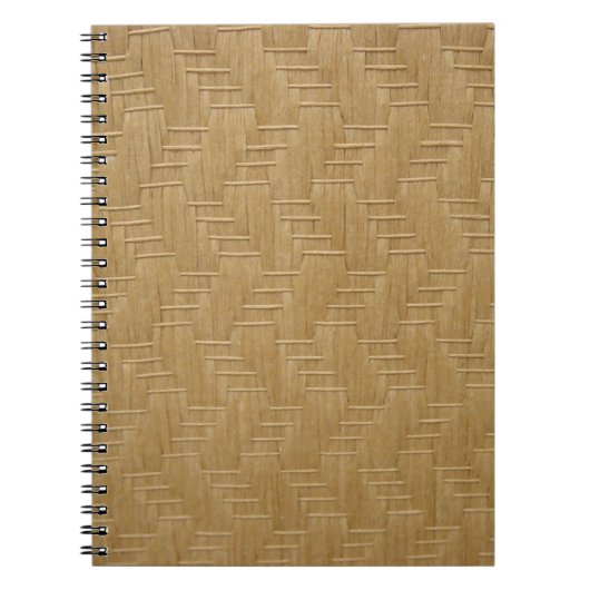 WICKER PATTERN NOTITIEBOEK (Voorkant)