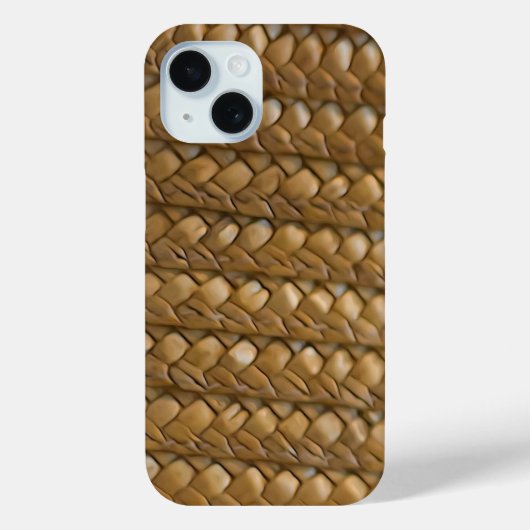 Wicker Straw Rattan Case-Mate iPhone Case (Achterkant)