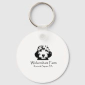 Wickersham-Boerderij Sleutelhanger (Voorkant)