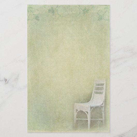 Wickerstoel Briefpapier (Voorkant)