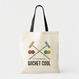 Wicket Cool Funny Croquet-spelers Tote Bag