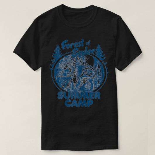 Wicket Ewoks Endor Forest Summer Camp T-shirt (Design voorkant)