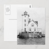 Wickford Harbor Lighthouse Briefkaart (Voorkant / Achterkant)