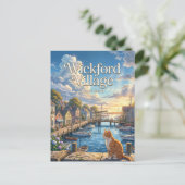 Wickford Village Rhode Island Briefkaart (Staand voorkant)