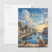 Wickford Village Rhode Island Briefkaart (Voorkant / Achterkant)
