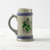 Wickham Coat of Arms Stein - Family Crest Bierpul (Links)