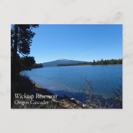 Wickiup Reservoir, Oregon Briefkaart (Voorkant)