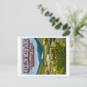 WICKLOW MOUNTAINES NATIONAAL PARK - WICKLOW IERLAN BRIEFKAART (Staand voorkant)