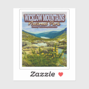 WICKLOW MOUNTAINES NATIONAAL PARK - WICKLOW IERLAN STICKER