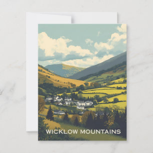 Wicklow Mountains Ierland Briefkaart